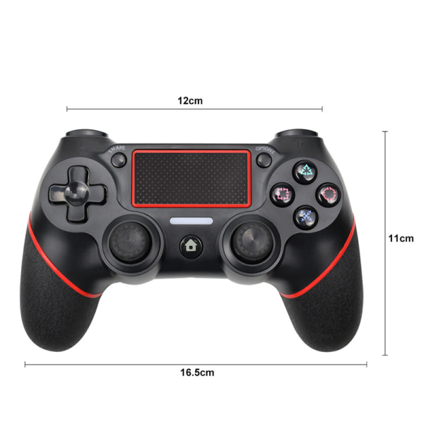 Trådlös handkontroll för PS4 - Gamepad för PS4/Slim/ Pro