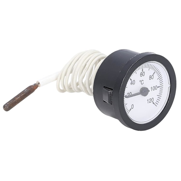 Instand Read 2-tums urtavla termometer, urtavla termometer, 0120c kitteltermometer, rostfritt brygglagertermometer, för mätning av vätskor, främst vatten