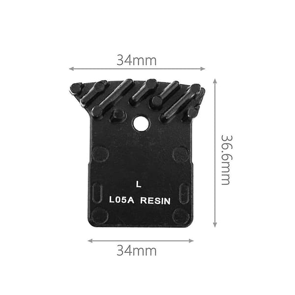 Egnet til Da Ut 105 Up L03a Road Disc Bremse Resin Køleplader