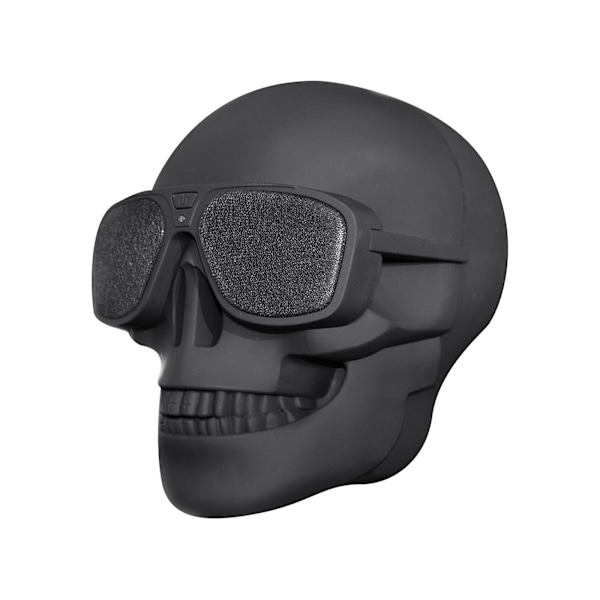 Bärbar Skelett Skalle Bluetooth Trådlös Högtalare Halloween Radio Högtalare Present