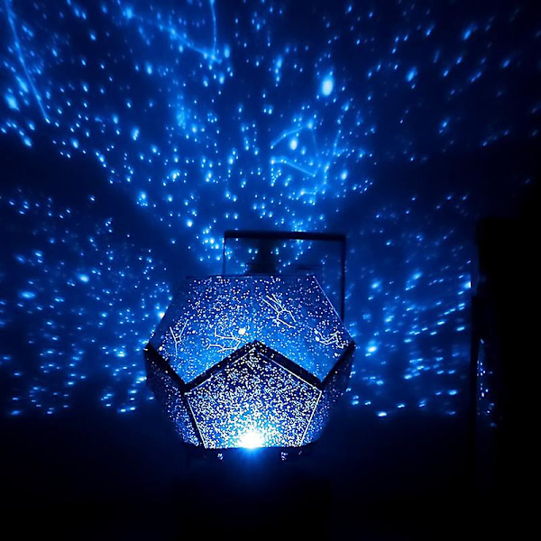 Jul 60000 stjerner stjernehimmel projektorlys DIY montering hjem planetarium