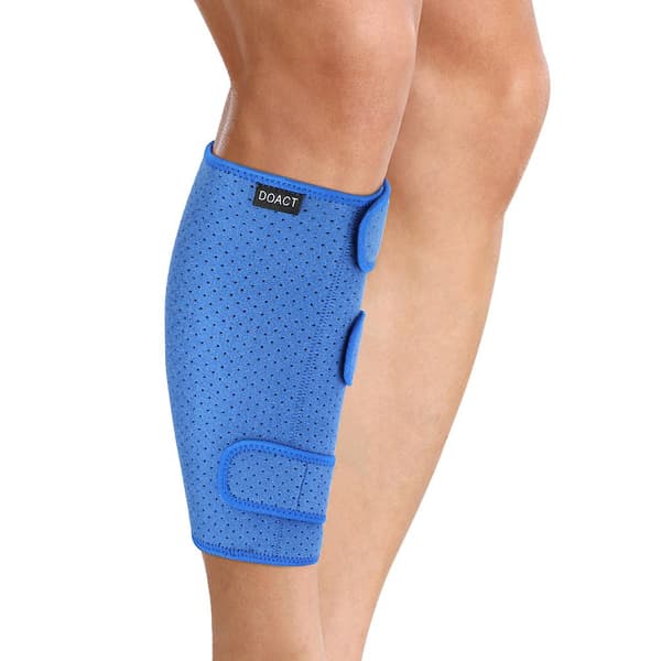 Justerbart vadkompressionsskydd Shin Support Wrap Nedre benärm