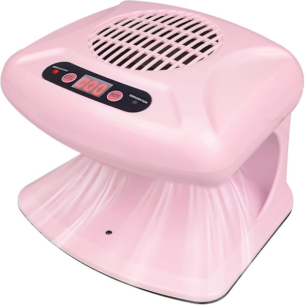Luftnageltork med automatisk sensor, 300W timer luftnagelfläkt, varm & kall vindblåsare för vanligt nagellack, hem och salong