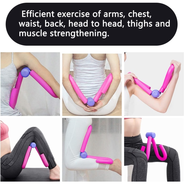 Muscle Expander, Arm Workout Ben Exerciser - Röd