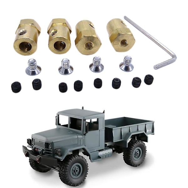 Rc modell racingbil kopparadapter för 1/10 modellbiltillbehör