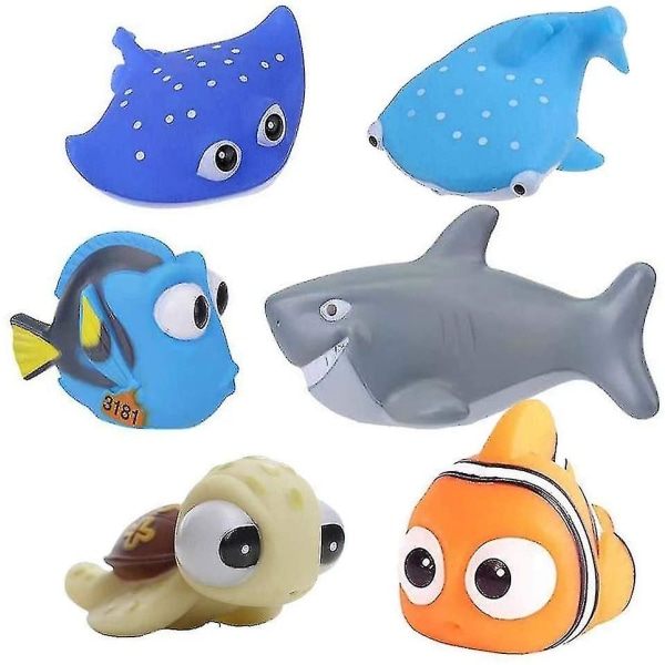 Kylpyammeen lelut Vauva löytää Dory Nemo suihkuttavat lelut Kylpyammeen suihkuttimet Kylpyammeen lelut