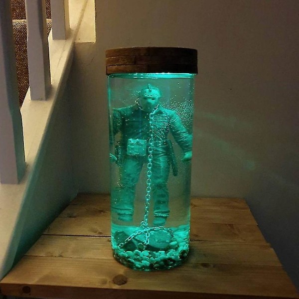 Jason Is Alive Resin Lamp, del seks av filmsamlingen Ornaments, Water Column Lamp - Snngv