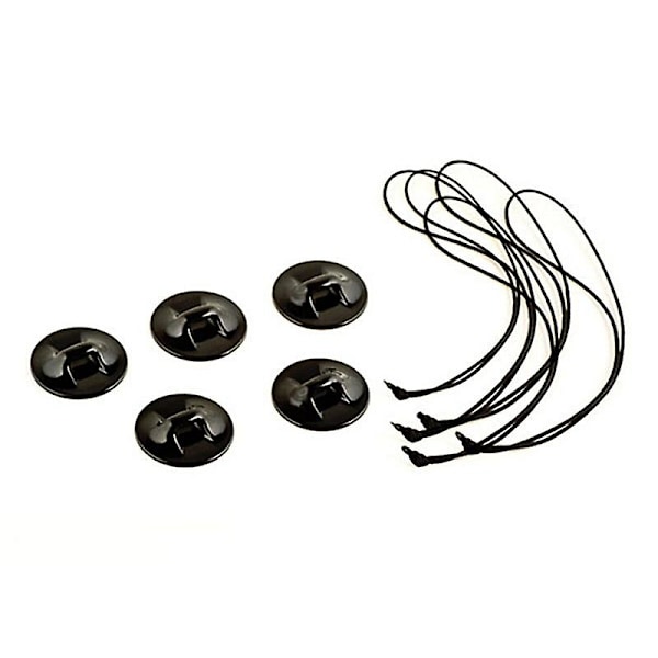 5 kpl/erä Gopro-lisävarusteet Turvallisuusvakuutus Kiinnityshihnat Tarralla 3m Go Pro Hero 10 9 8 7 Sjcam Sj8 Sj9 Dji Yi（GP21 5 kpl）