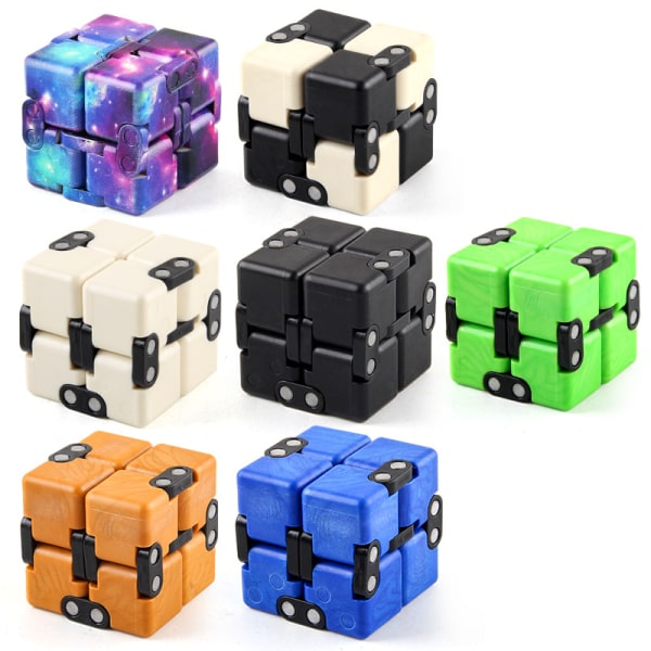 Stressleksaker Dekompression Rubiks kub Dekompressionsartefakt kreativa tärningar