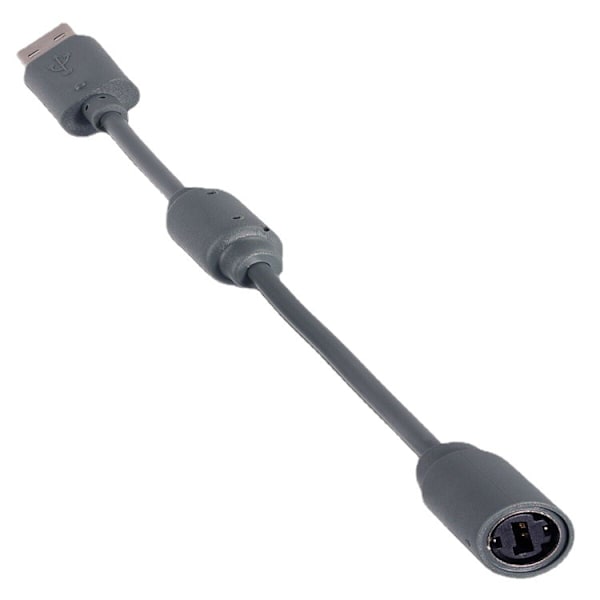 Hon USB-adapterkabel för trådbunden Xbox 360-kontroll Aska
