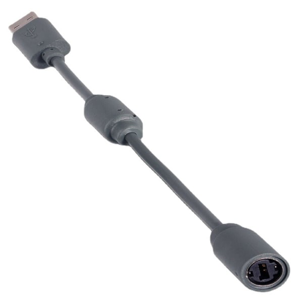 USB adapterkabel hona för trådbunden Xbox 360-kontroll svart