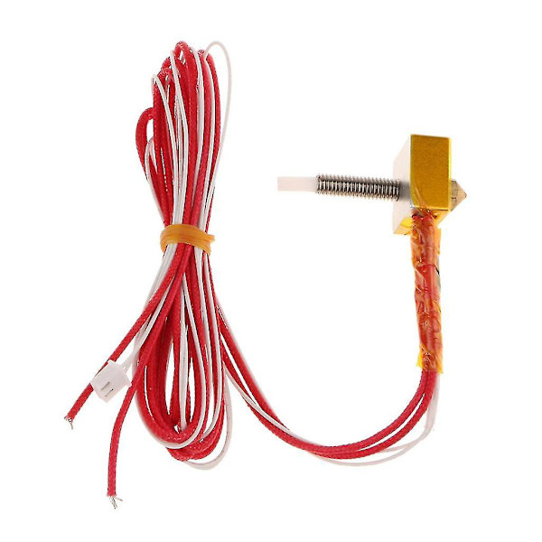 Mk8 Monterad Extruder Hot End För 3d-skrivare 1,75 mm Filament 0,4 mm Munstycke