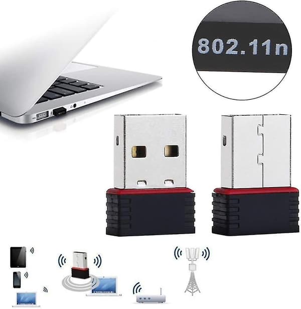 Rt5370 Raspberry Pi Wifi Adapter/wifi Dongle Med Soft Ap Funksjon Plug And