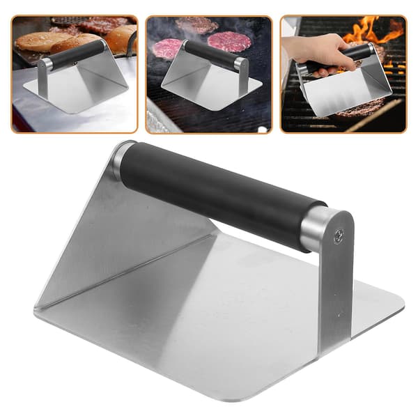 Baconpress, Grillpress, Burgerpress för Hemmet - Tungt & Hållbart