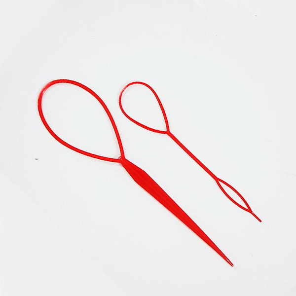 Hårstylingverktyg, Hårflätningstillbehör, Ponnytail Maker, Fransk Fläta Verktyg Loop för Hårstyling