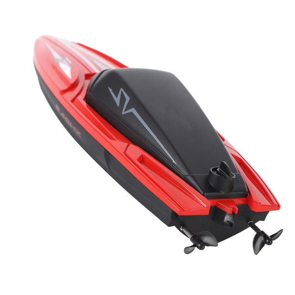 Ultralang batterilevetid 24g Fjernkontroll Båtvann Elektrisk hurtigbåt Racing Yacht Vanntett modell Lekebåt（enkeltcelle）