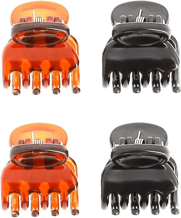 Mini Hårklämmor X18 - Glamour Stil