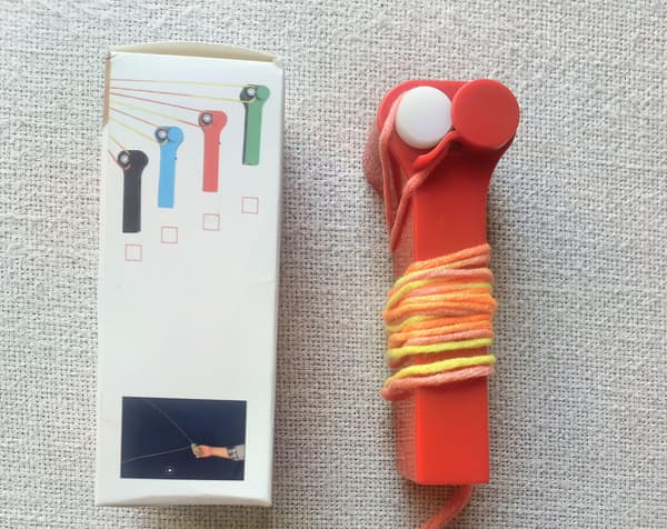 Reb Launcher Propel Zip String Controller Elektrisk Legetøj (blå)