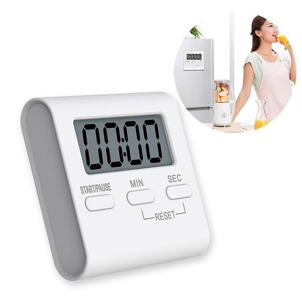Kök Timer, Digital Kök Timer Magnetisk Nedräknings Stoppur Timer