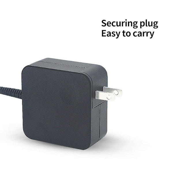 Virtalähde Neliö Korkea Lämpötilan Kestävyys Nopea Lataus 45w 20v 2.25a Mini Läppäri Latausadapteri Lenovolle - Snngv（EU-pistoke）