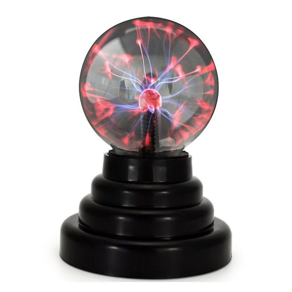 USB Plasma Ball Antistress Tricks Gadget pallolelut Halloween hauska lahja (monivärinen)