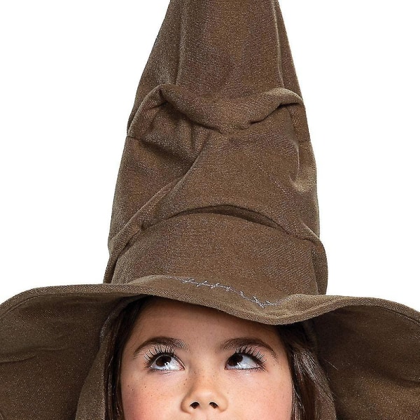 Naamiointi Harry Potter Classified Hat Wizard -hattu Lasten vaatetarvikkeet, Lasten koko (107759), Erittäin pehmeä ruskea