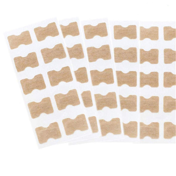 Nageltrångs Stickers, 20-pack Limfri Nagelförbättringsplattor