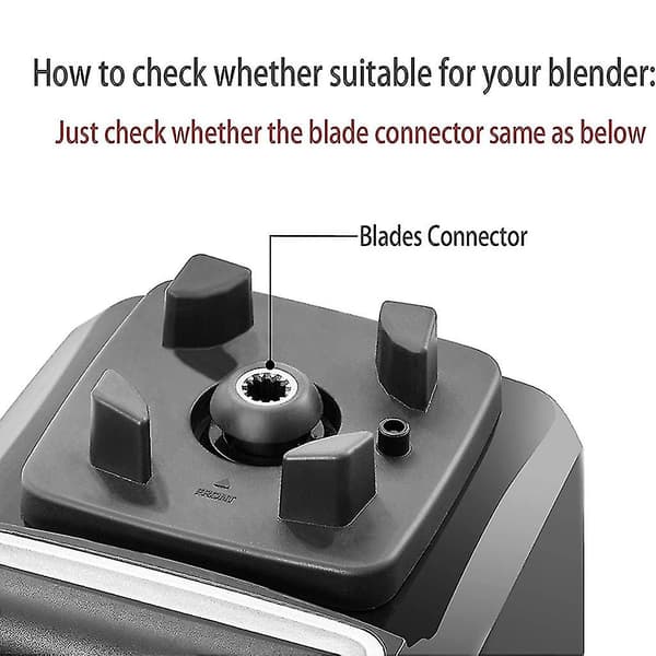 Rustfritt stål blenderblad - Blender erstatningsdeler - Blenderbladhode