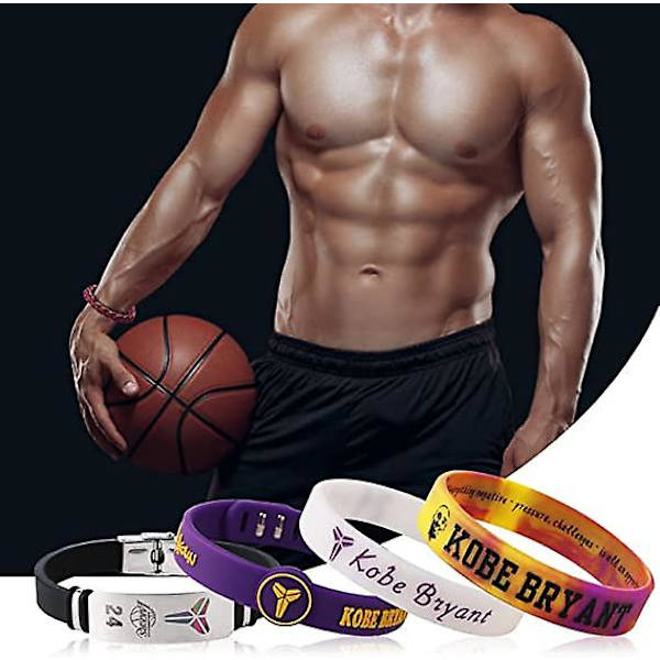 Basketball Armbånd Armbånd Signatur Sport Silikone Justerbar Armbånd Hukommelsesgave
