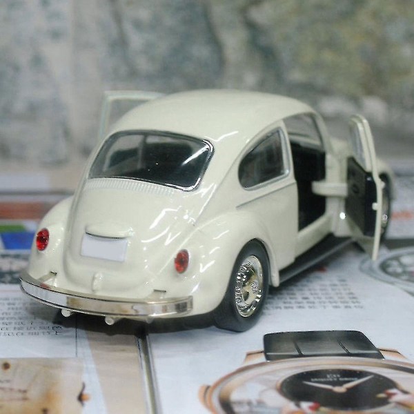 Vintage Beetle- Diecast Pull Back Car Toy (Himmelblå)