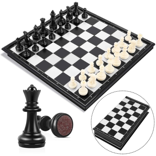 Set, magneettinen taittolauta shakki, kannettava shakkilauta
