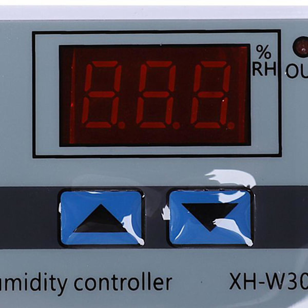 XH-W3005 AC 110-220V 10A Digital Fugtighedsregulator 0-99%rh Fugtighedsregulator Med Fugtighedssensor
