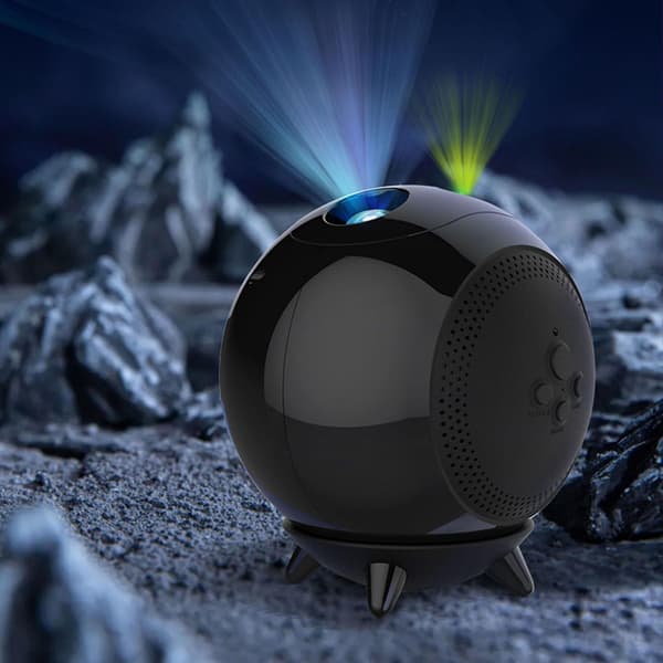 Sky roterande romantisk stjärnljusprojektion Bluetooth-ljud