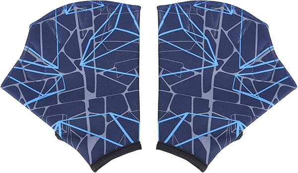 Nylon Simningshandskar Vatten Simning Vävda Handskar Vattenträning Hand Vävda Händer Vävda Flippor Simutrustning Handskar Passar Vattenträning Simdräkt