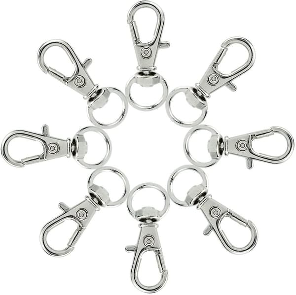 50 stk metallnøkkelring