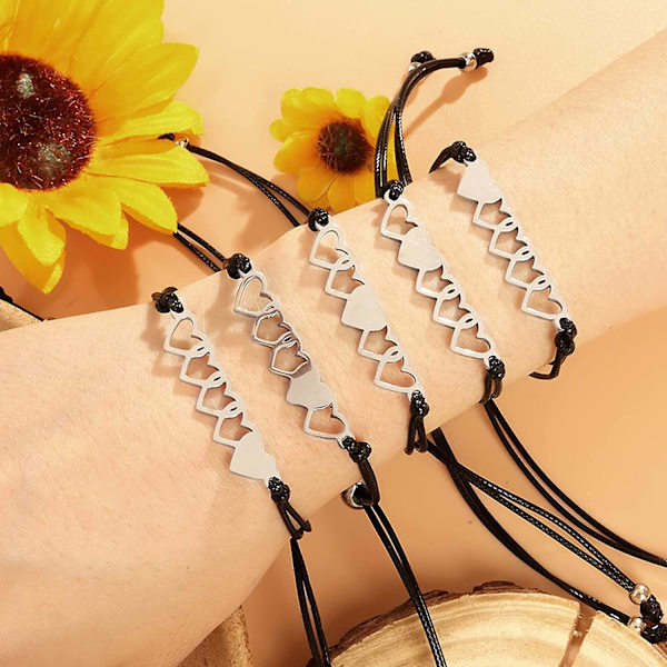 Best Friends Armband For 2 3 4 5 6 Friendship Armband String For