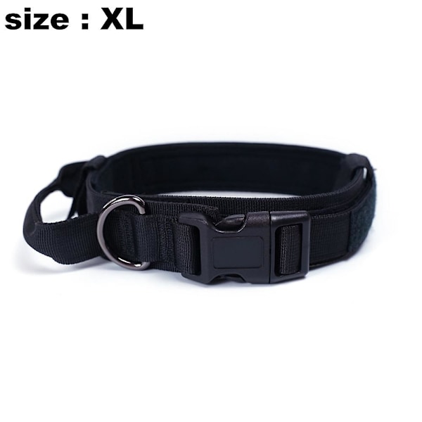 Taktiskt Hundhalsband - Militär Hundhalsband Med Texten \"Jag Är Speciell\" - Svart