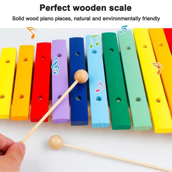 Xylofon kompatibel med børn, ferie-/fødselsdagsgaver kompatibel med dine minimusikere