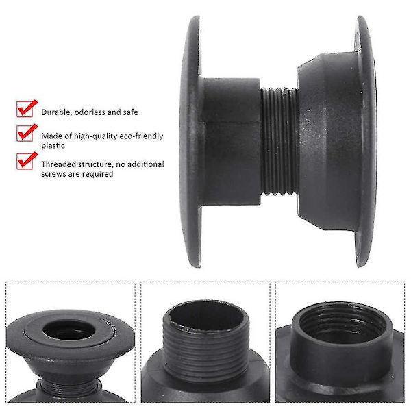 10 par 16mm udskiftning til bordfodboldbøsning fodboldbord fodboldleje dele bøsning bordtilbehør fodbold sjove spil