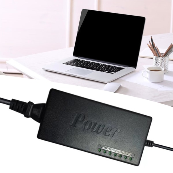 Laptop-strömadapter 96w 8-omvandlare 12-24v justerbar EU-kontakt Hög effekt Bärbar universell notebook Ultrabook-laddare Datortillbehör - Snngv
