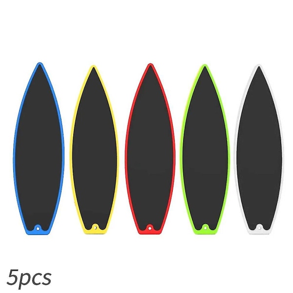 5 Pack Finger Surfboard - Mini Gripebrett Leke - Surf The Wind Board For barn Tenåringer Voksne og surfere - Surf hvor som helst når som helst