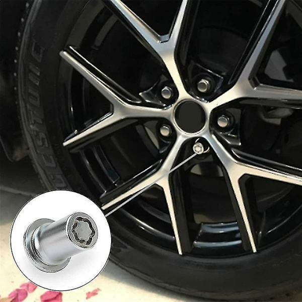 Til Toyota Lexus Legering Hjul Lås Møtrik Sæt til Anti Tyveri 5PCS