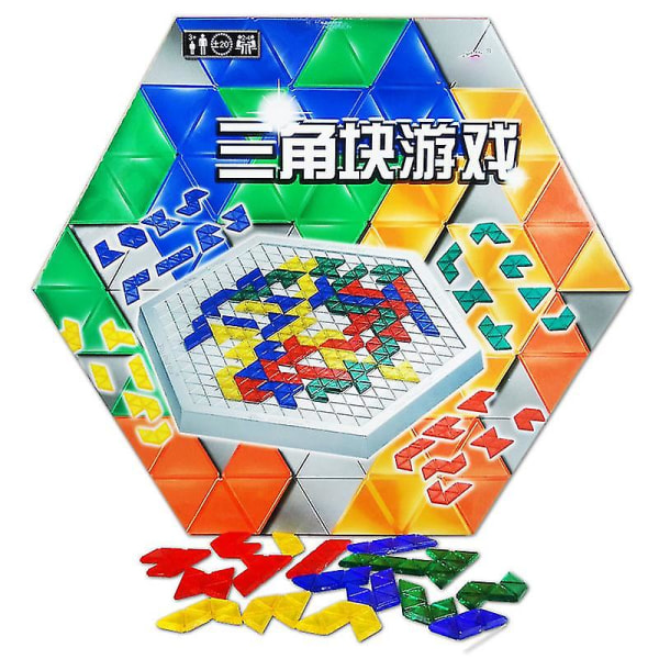 Hexagonal version Brädspel Blokus Educational Toys Squares Game Lätt att spela för barn Russian Box Series Game