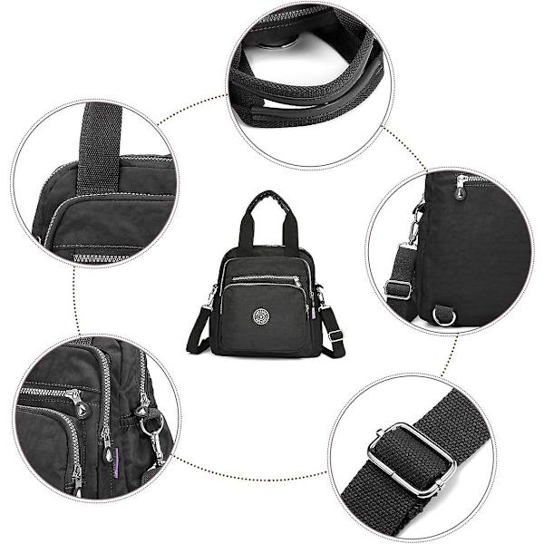 Ny produkt, fashion skuldertaske, vandtæt rygsæk kvinder nylon skuldertaske kvinder håndtaske multifunktion skole