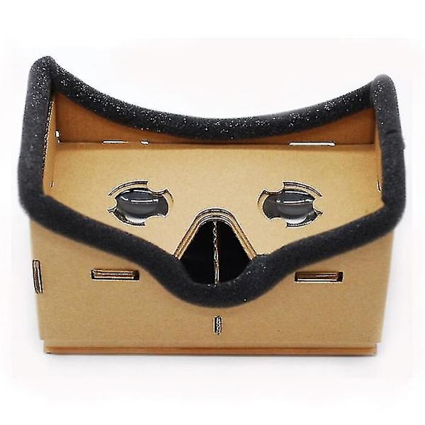 Jinserta Cardboard Vr Virtual Reality Box 3d Briller Til Smartphones