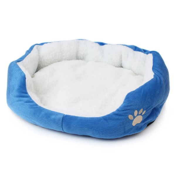 Hundmatta - Hundsäng - Tvättbar - Hundsoffa -Hundkorg - Djursäng blå