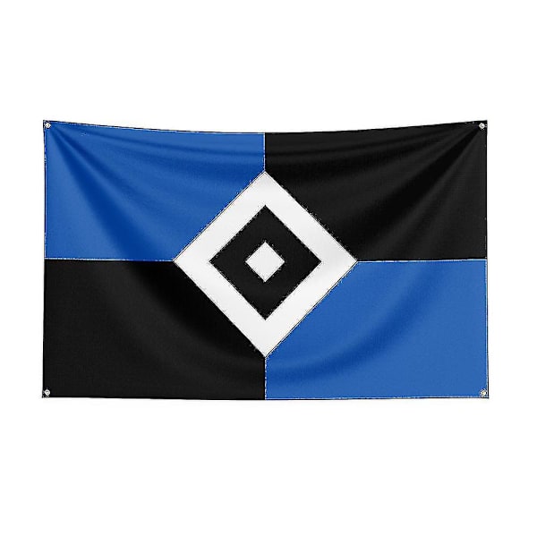 3x5 Hamburger Sv Flagg Polyester Trykt Racing Sport Banner Kompatibel Med Dekor