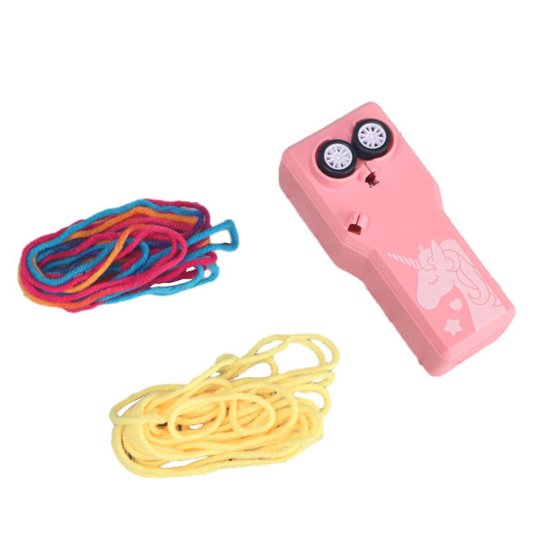 Rope Launcher Propel String Rope Push Thruster Controller Cord Shooter (Pink)