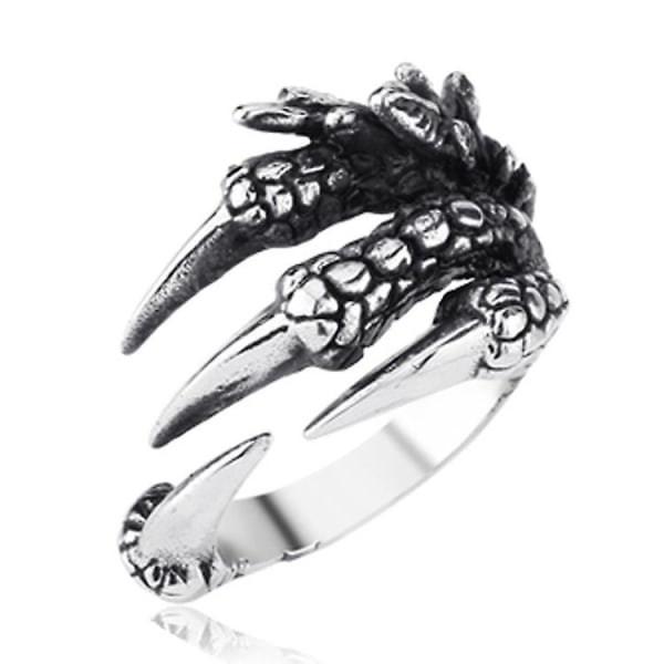 WABJTAMDragon Claws Ring, Men Gothic Ring Wild Alondra Ring Dragon Men Ring