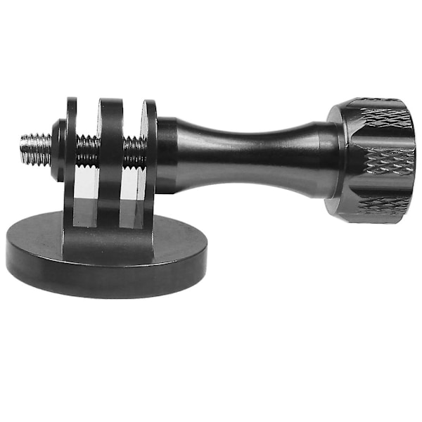 För Gopro stativfäste adapter 1/4 gängadapter CNC aluminiumlegering för Go Pro Hero 9 8 7 6 5 4 3+ actionkamera tillbehör（Svart set）